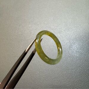 Elegant Green Jade Ring